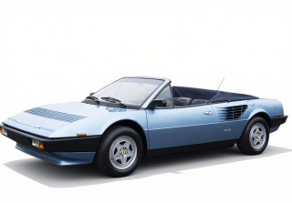 Ferrari Mondial Quattrovalvole Cabriolet Azzurro California with Blu scuro interiors 1:18 B.B.R.