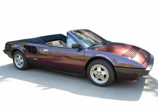 Ferrari Mondial Quattrovalvole Cabriolet Rubino Mica with cream interiors 1:18 B.B.R.