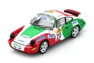 Porsche 911 Carrera 2 RS #20 Kreutzpointner/ de Radigues/ Bovensiepen 24H Spa 1992 1:43 Spark