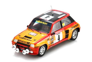 Renault 5 Turbo #4 Ragnotti/ Andrié Tour Auto 1980 1:43 Spark