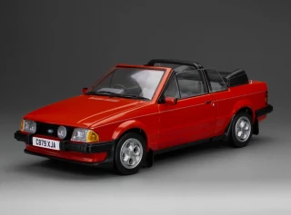 Ford Escort XR3i Cabriolet 1984 sunburst red 1:18 Sun Star