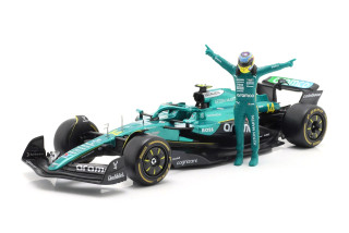 Aston Martin AMR 25 #14 F. Alonso 2025 with Standing Driver Figure 1:24 Bburago