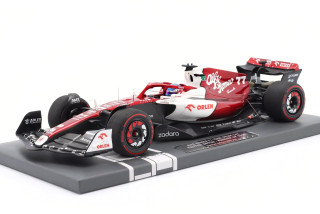 Alfa Romeo F1 Team ORLEN C42 #77 V.Botass Bahrain GP 2022 1:18 Minichamps
