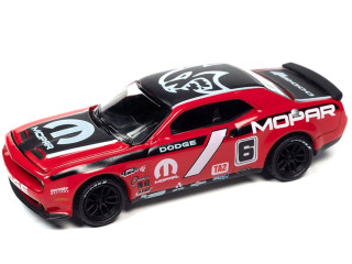 Dodge Challenger SRT Hellcat 2019 #6 "MOPAR" 1:64 Auto World