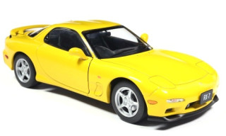 Mazda RX-7 1991 yellow 1:24 WhiteBox