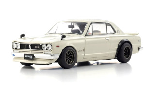Nissan Skyline 2000 GT-R 1969 white 1:18 Kyosho