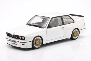 BMW E30 M3 Race Ready Year 1987 white 1:18 Solido