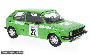 Volkswagen Golf I Gr.2 #22 A.Stock/P.Schmuck Rally Hunsrück 1981 1:18 MCG Modelcar Group