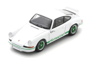Porsche 911 2.7 RS white/green stripe 1:64 Spark