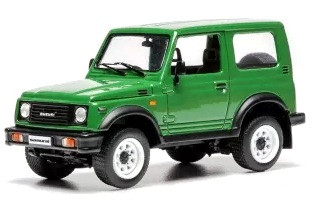Suzuki Samurai SJ 1992 green 1:43 Ixo Models