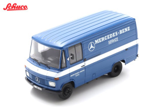 Mercedes-Benz L480 *Mercedes-Benz Service* 1980 blue 1:43 Schuco