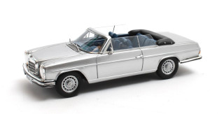 Mercedes-Benz 280CE W114 Cabriolet Open 1968 silver 1:43 Matrix Scale Models