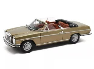 Mercedes-Benz 280CE W114 Cabriolet Open 1968 brown metallic 1:43 Matrix Scale Models