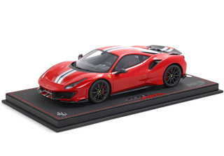 Ferrari 488 PISTA Rosso Corsa 1:18 B.B.R.