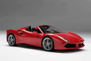 Ferrari 488 Spider red 1:18 Amalgam
