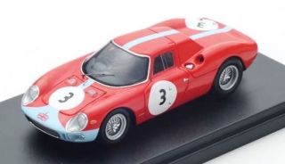 Ferrari 250 LM #3 Stewart/Scarfiotti 10th 1000 km Paris 1964 1:43 Look Smart Models