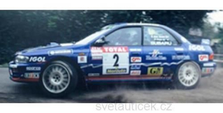 Subaru Impreza 555 #2 S.Jean-Joseph ABA Rescue Rally Touquet 1:18 Sun Star