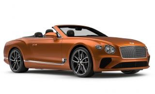 Bentley Continental GT Convertible Orange Flame 1:43 Look Smart