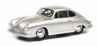 Porsche 356 Gmünd silver 1:18 Schuco