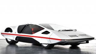 Ferrari 512 S Modulo 1970 white 1:43 Look Smart Models