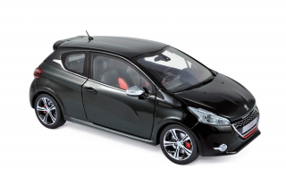 Peugeot 208 GTi 2013 perla nera black 1:18 Norev