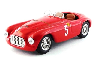 Ferrari 166MM Barchetta ch.0010 #5 France Comminges 1949 L.Chinetti 1:43 Art Model