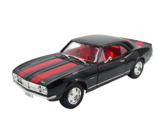 Chevrolet Camaro Z28 black/red stripes 1967 1:18 Lucky Diecast