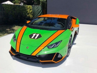 Lamborghini Huracan EVO GT Celebration green 1:43 Look Smart Models 
