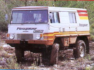 Puch Pinzgauer 710K 1971 matt grey 1:43 Neo Models