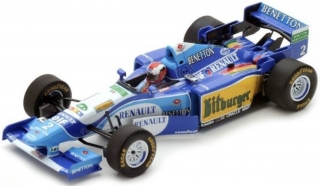 Benetton Renault B195B Johnny Herbert 1995 1:12 Minichamps