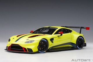 Aston Martin Vantage GTE Le Mans PRO 2018 presentation car green with stripes/accents 1:18 AUTOart