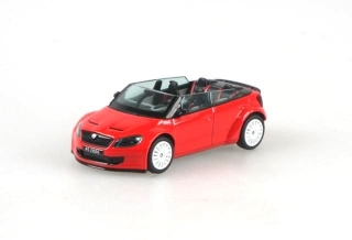 Škoda Fabia II FL RS2000 Concept 2011 červená 1:43 Abrex