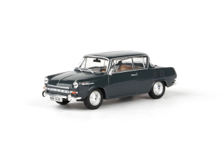 Škoda 1100MBX 1969 šedá tmavá 1:43 Abrex