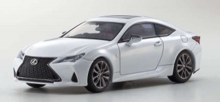 Lexus RC350h F Sport white nova 1:43 Kyosho