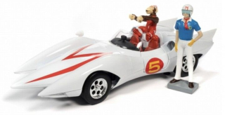 Speed Racer Mach 5 with Chim Chim speed racer movie 1:18 Auto World