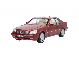 Mercedes-Benz CL 600 C140 1996 red 1:18 Norev