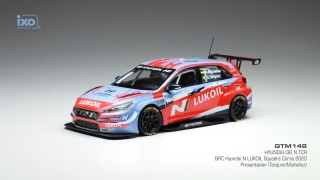 Hyundai i30 N TCR Squadra Corse Team BRC Hyundai N Lukoil WTCR 2020 Presentation 1:43 Ixo Models