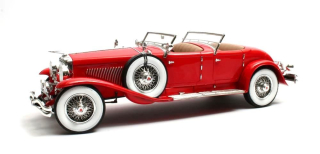 Duesenberg SJ 2608 Torpedo Pheaton Cabriolet Walker La Grande 1930 red 1:18 Matrix Scale Models