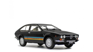 Alfetta GTV 2.0 Turbodelta black 1:18 Laudoracing Model