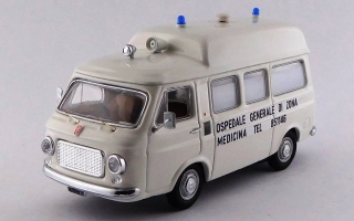 Fiat 238 Ambulanza Stazione Di Bologna 14/08/1980 Ore 10:25 1:43 Rio Models