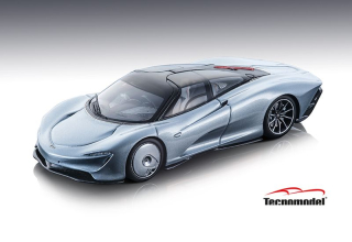 McLaren Speedtail Geneva Autoshow 2019 grey metallic 1:43 Tecnomodel