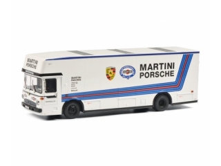Mercedes-Benz Race Transporter MARTINI 1:18 Schuco
