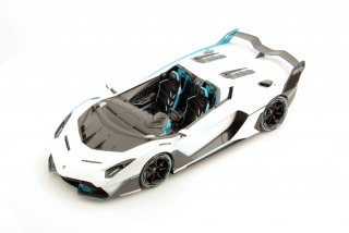 Lamborghini SC20 Shiny White 1:18 MR Collection