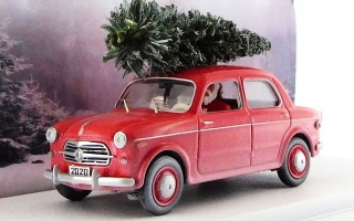 Fiat 1100/103 TV Natale 2020 C/Babbo Alle Guida 1:43 Rio Models