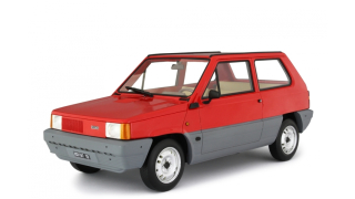 Fiat Panda 30 1980 rosso siam 1:18 Laudoracing Model