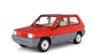 Fiat Panda 45 1980 rosso siam 1:18 Laudoracing Model
