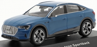Audi E-Tron Sportback 2020 antiqua blue 1:43 iScale