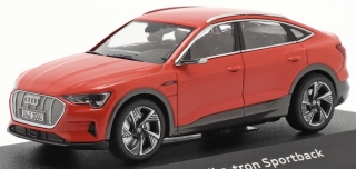 Audi E-Tron Sportback 2020 catalunya red 1:43 iScale