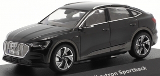Audi E-Tron Sportback 2020 black 1:43 iScale