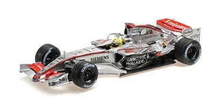 McLaren Mercedes MP4/21 L. Hamilton F1 Testing Silverstone 2006 1:18 Minichamps 